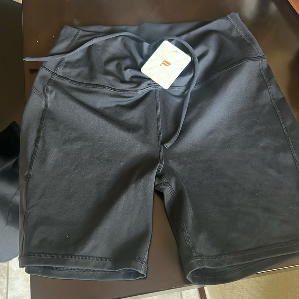 Fabletics Black work out shorts -